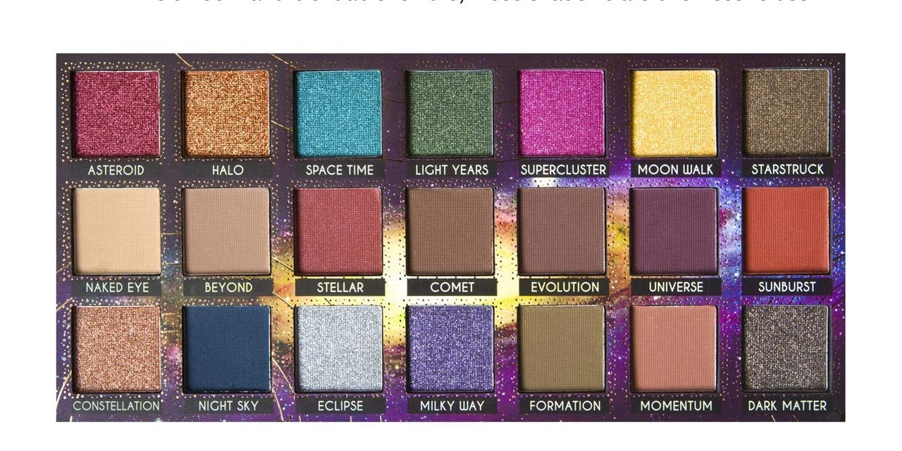 J.CAT BEAUTY Take Me Away 21 Eyeshadow Palette – Majestic Galaxy | Matte & Shimmer Shades