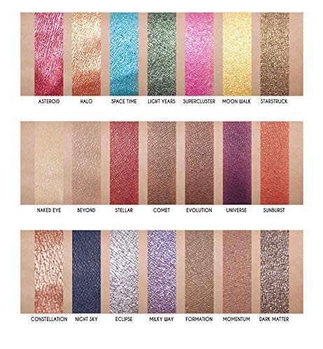 J.CAT BEAUTY Take Me Away 21 Eyeshadow Palette – Majestic Galaxy | Matte & Shimmer Shades