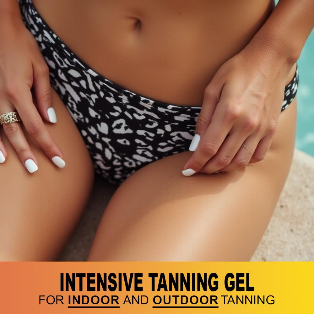 Jeallis Extreme Dark Luxe Gel Mango – Tan Accelerator for Outdoor Sun & Sunbeds