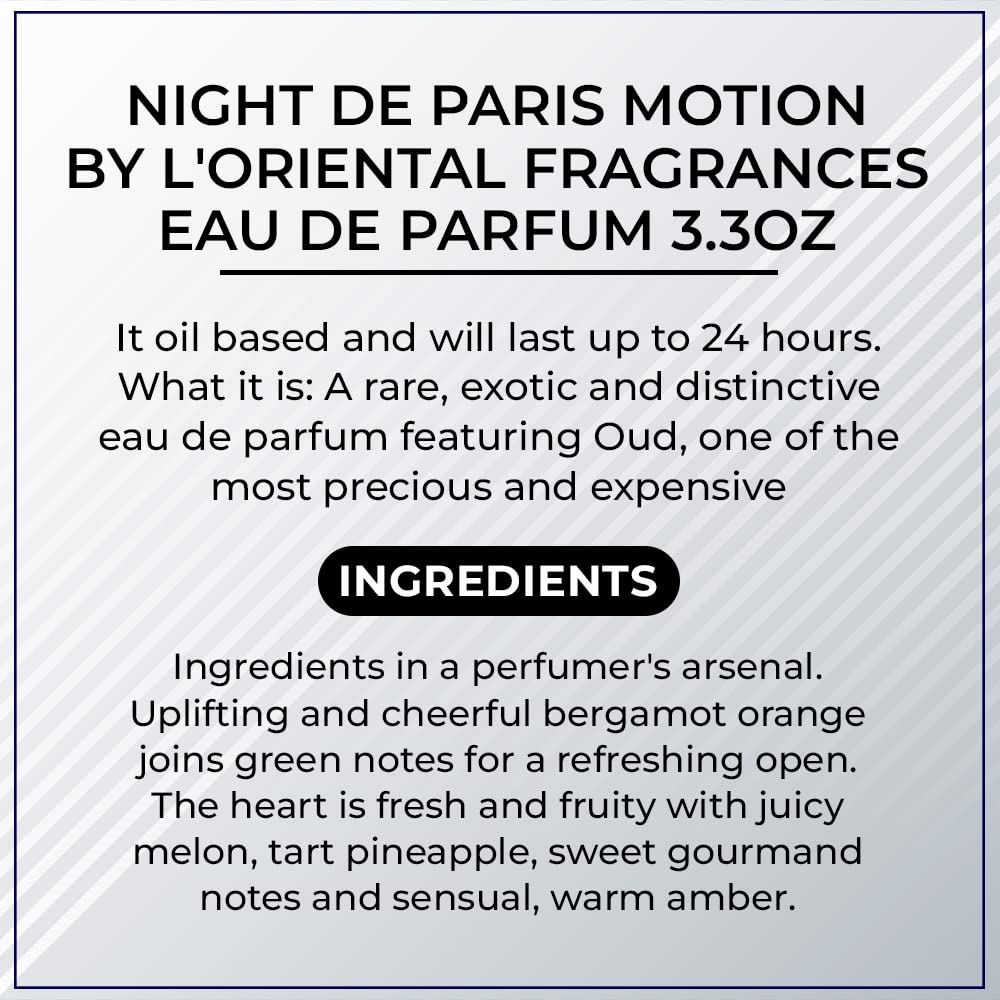 Jean Antoine Night De Paris Motion EDP 3.3 oz – NIGPFZ006
