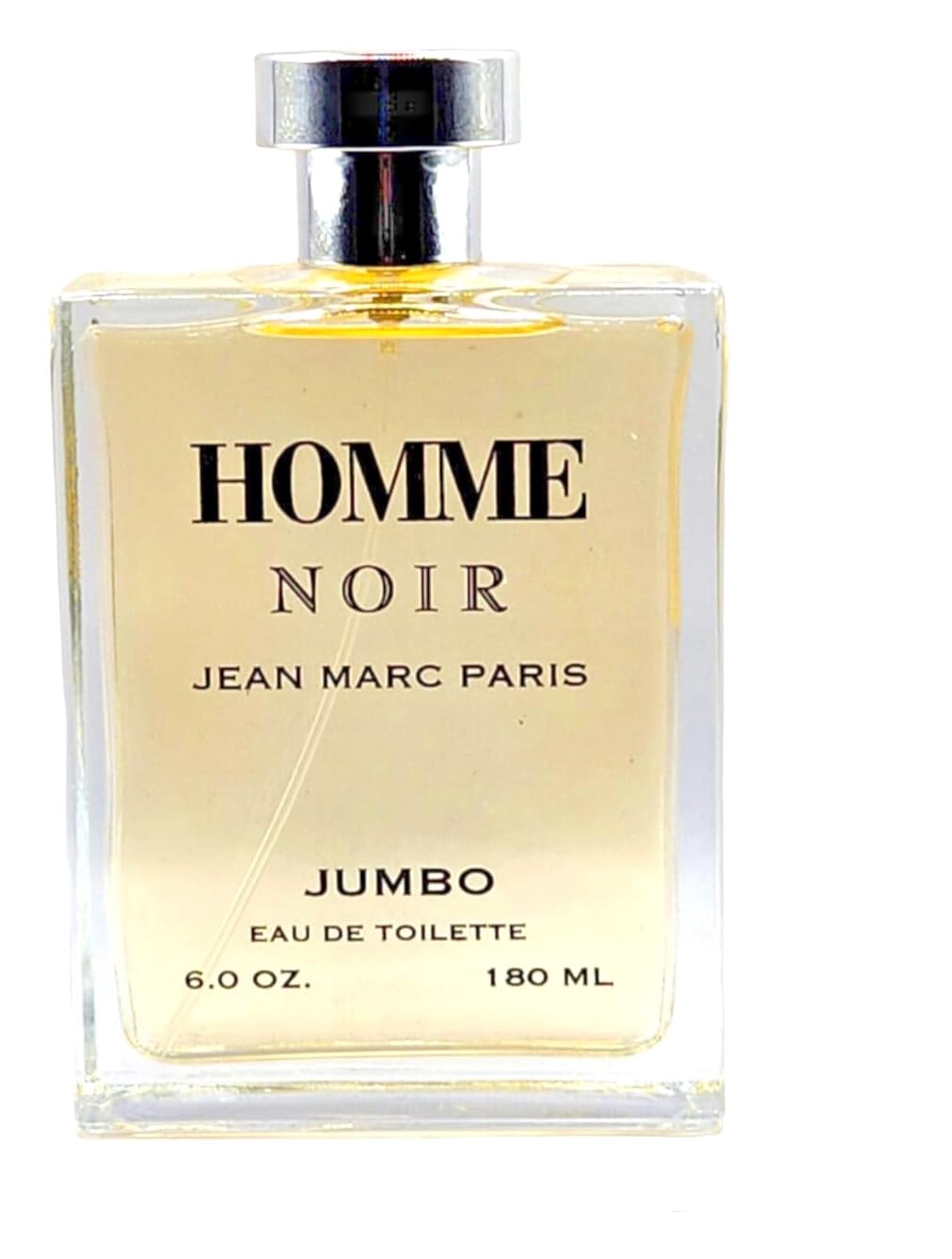 Jean Marc Paris HOMME NOIR Eau de Toilette Spray 6 oz Jumbo Size – Long-Lasting Scent