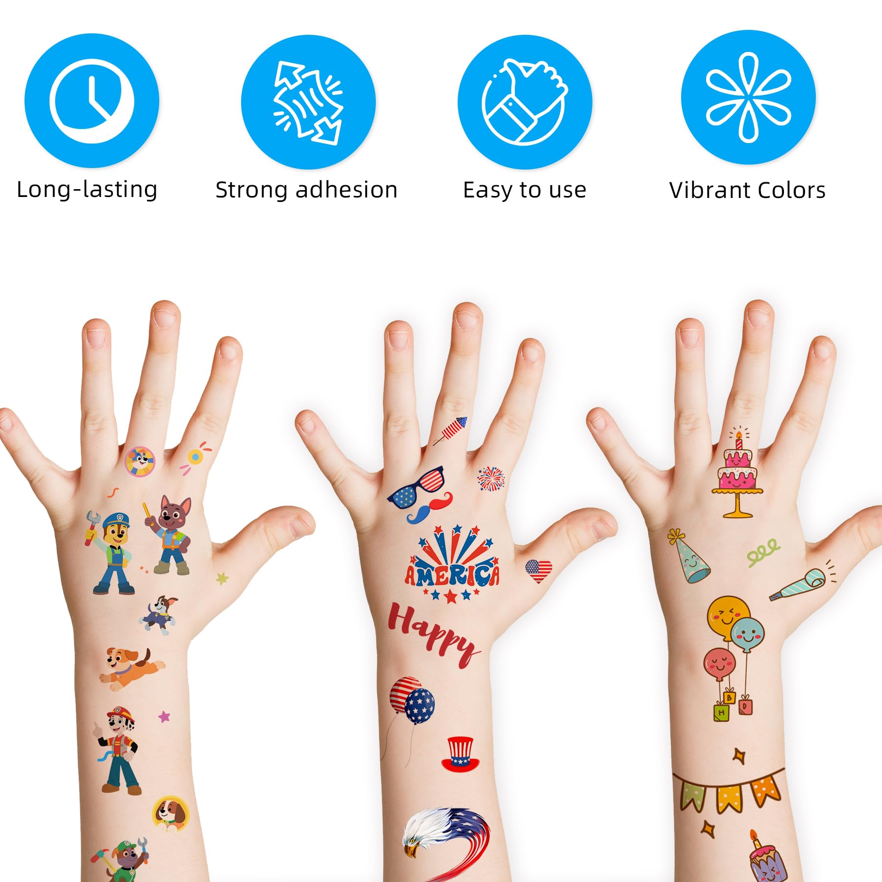 Jecqbor Printable Temporary Tattoo Paper for Inkjet Printer – 12-Pack 8.5x11