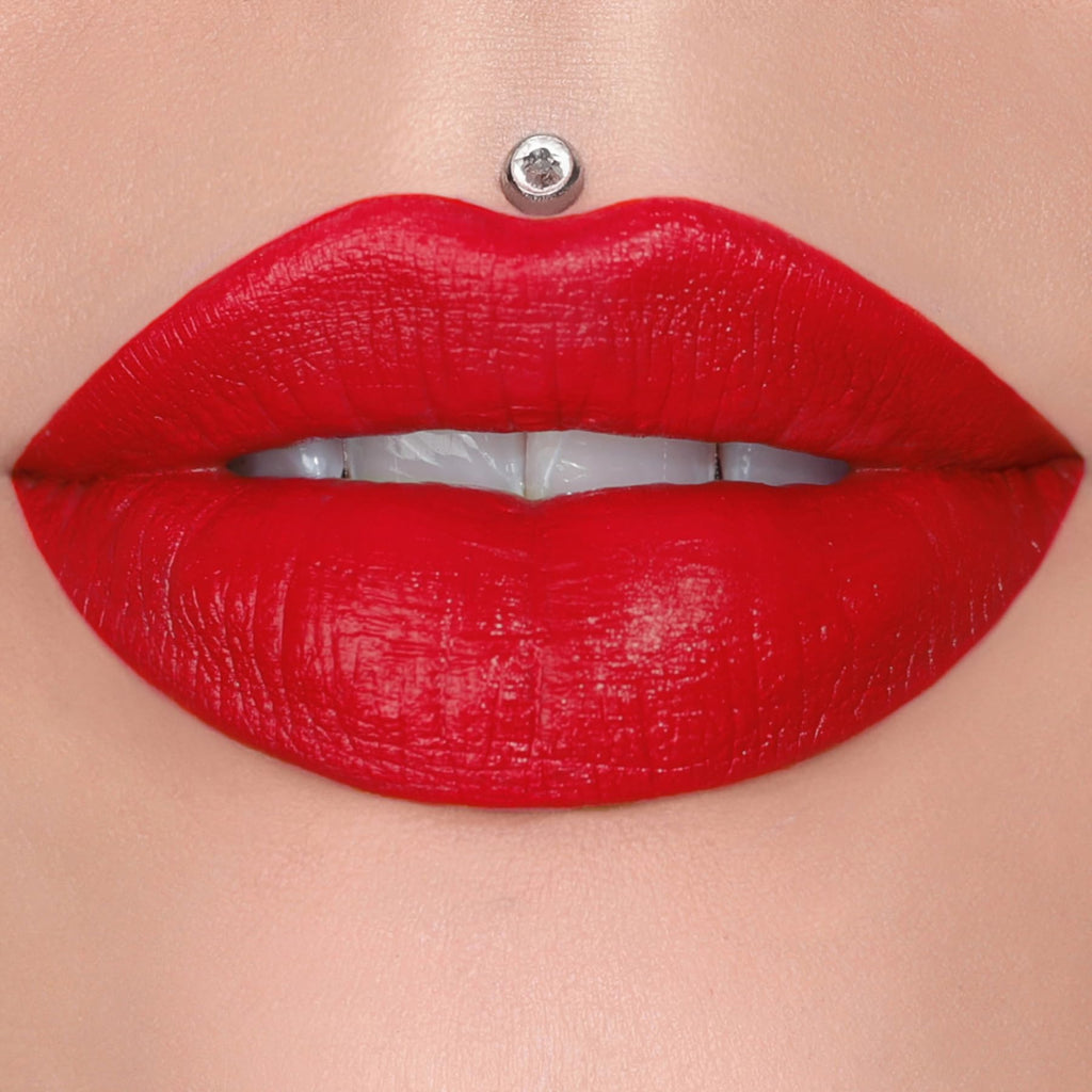 Jeffree Star Velvet Trap Lipstick - Red Affair | Luxe Matte Red Lip Color