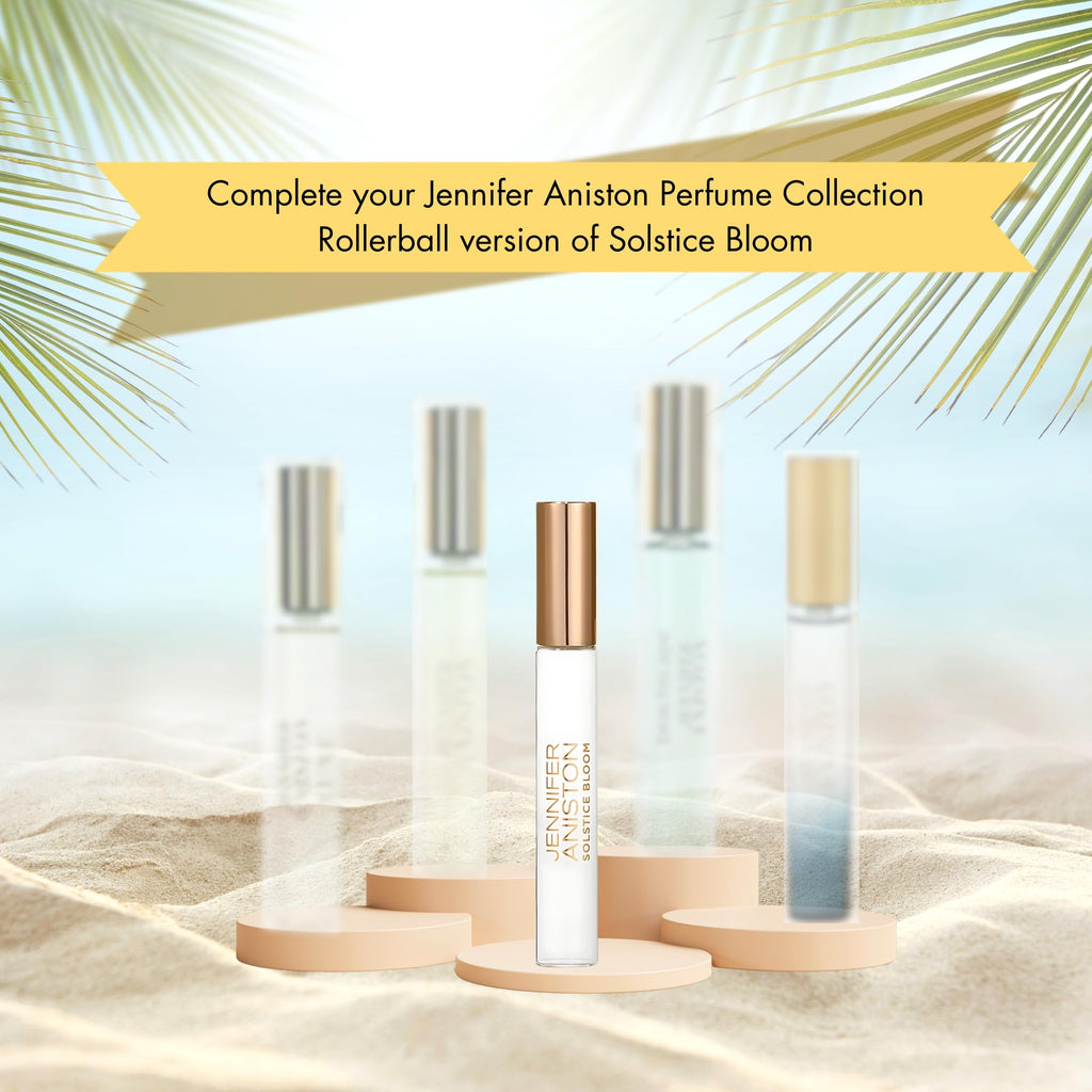 Jennifer Aniston Solstice Bloom Perfume for Women – Rollerball EDP 0.33 oz