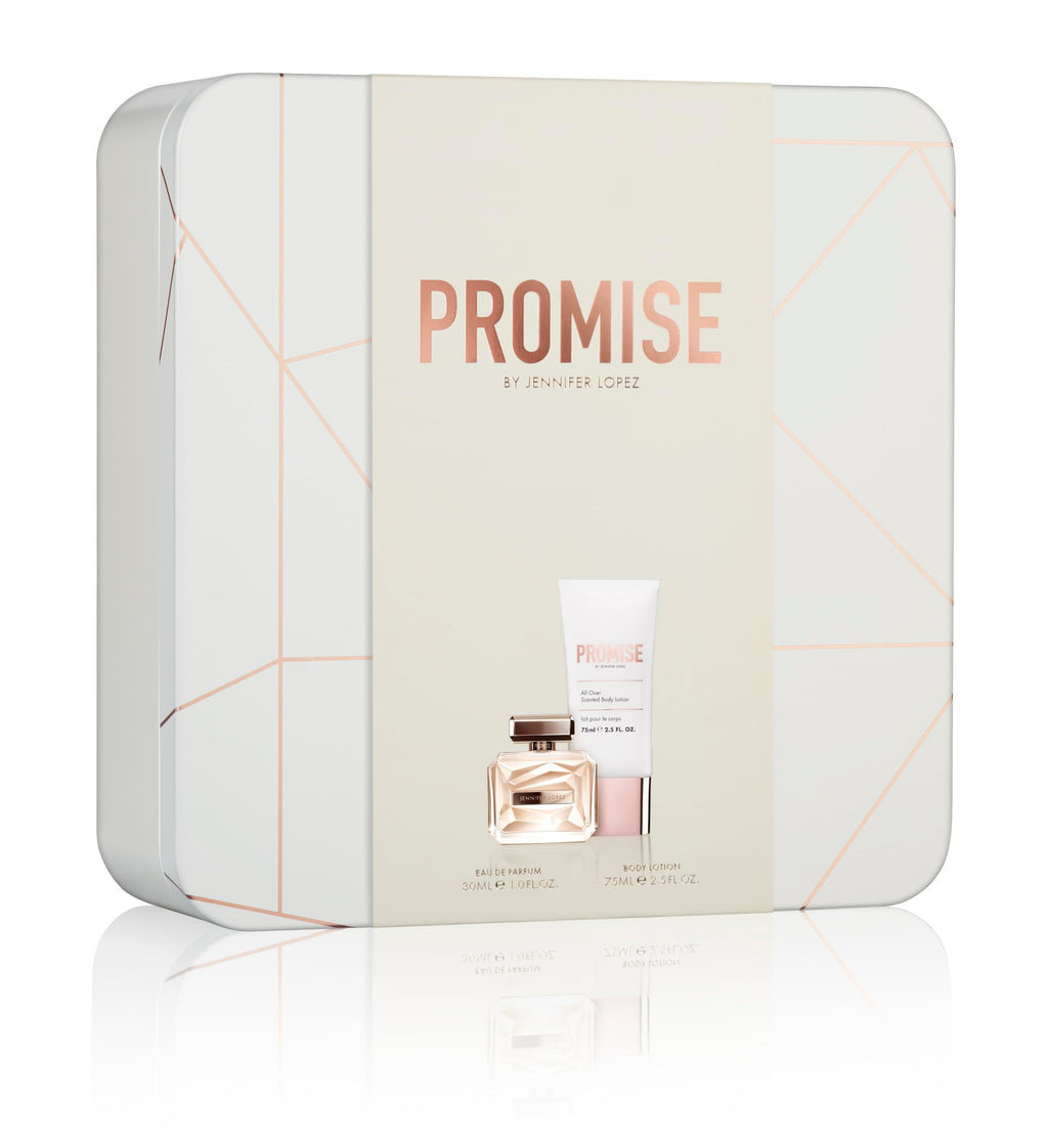 Jennifer Lopez Promise Gift Set — 30ml EDP + 75ml Body Lotion + Keepsake Tin
