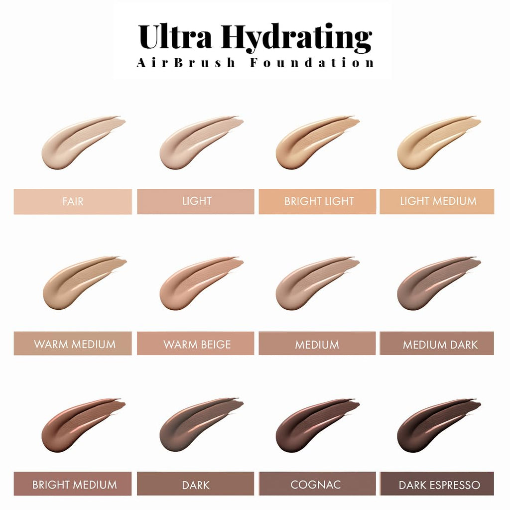 Jerome Alexander Airbrush Foundation Ultra Hydrating – Buildable Full Coverage Spray Makeup