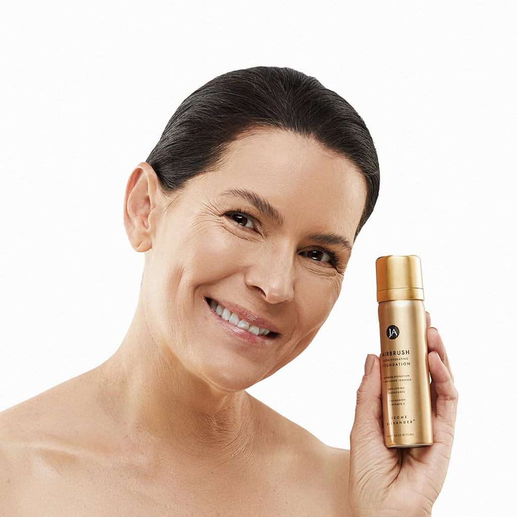 Jerome Alexander Airbrush Foundation Ultra Hydrating — Buildable Full-Coverage Spray (Fair)