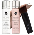 MagicMinerals AirBrush Foundation Set by Jerome Alexander – 3pc (Primer, Foundation, Kabuki Brush)