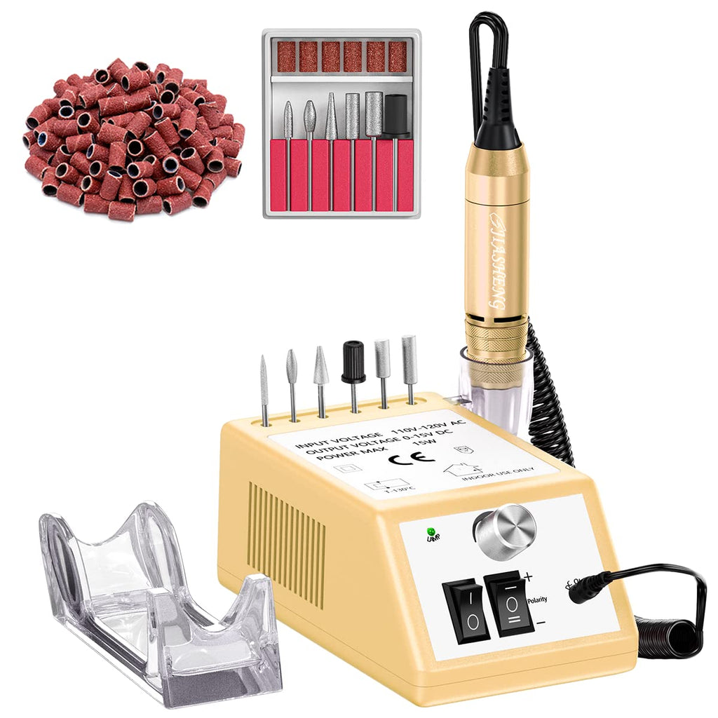 Jiasheng Electric Nail Drill — 30000 RPM Professional Nail Drill Machine for Acrylic Nails, Manicure & Pedicure Kit