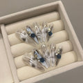 JIEADJIE Press On Nails – 100% Handmade Almond & Droplet Shapes | Hand-Painted Nail Art