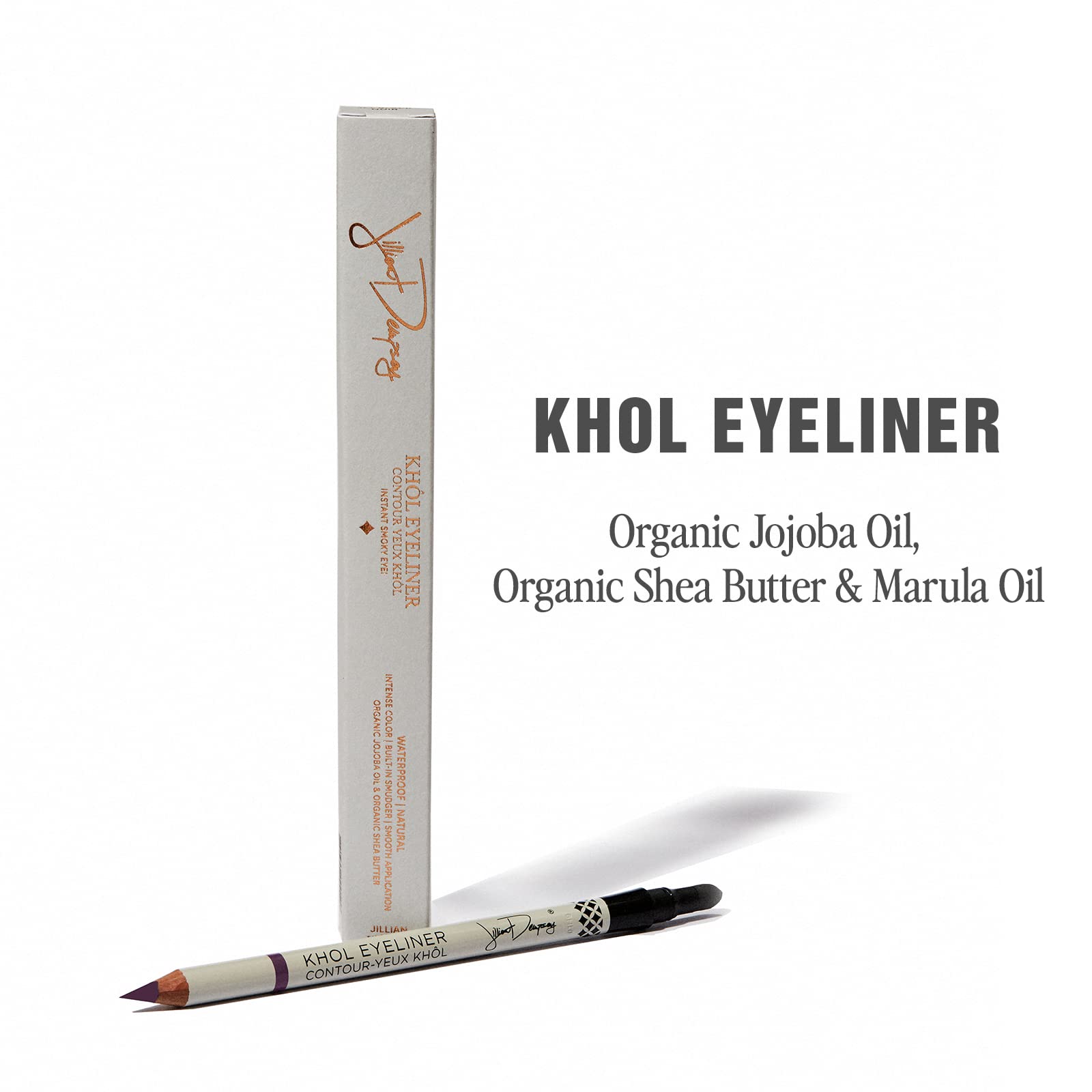 Jillian Dempsey Khol Eyeliner Deep Burgundy | Waterproof with Built-In Smudger