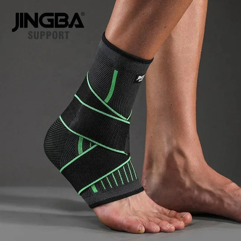 Adjustable Ankle Support Compression Sleeve UK with Strap for Sports & Recovery