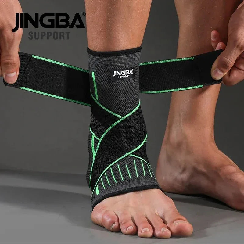 Adjustable Ankle Support Compression Sleeve UK with Strap for Sports & Recovery