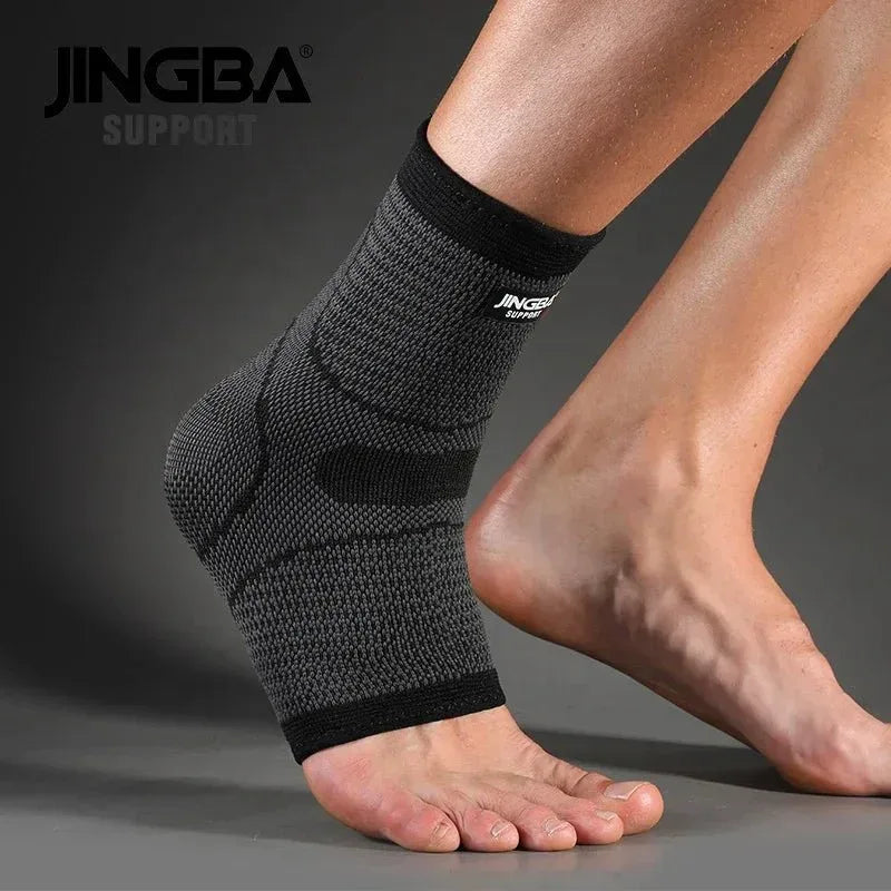 Compression Ankle Brace UK – Adjustable Knitted Support Sleeve for Sports Injury