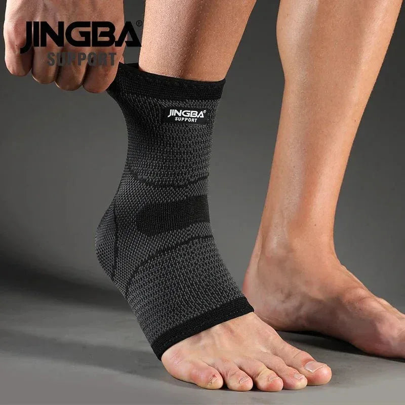 Compression Ankle Brace UK – Adjustable Knitted Support Sleeve for Sports Injury