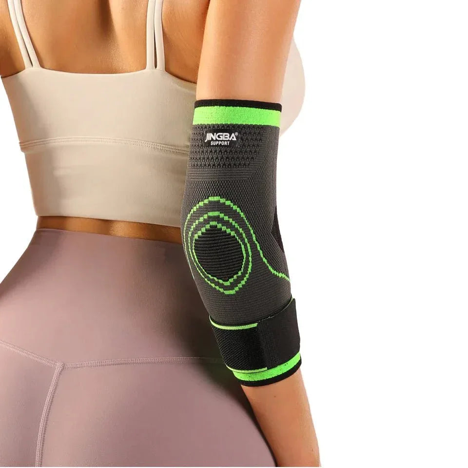 JINGBA Tennis Elbow Compression Support Sleeve Brace UK for Workout Arm Support