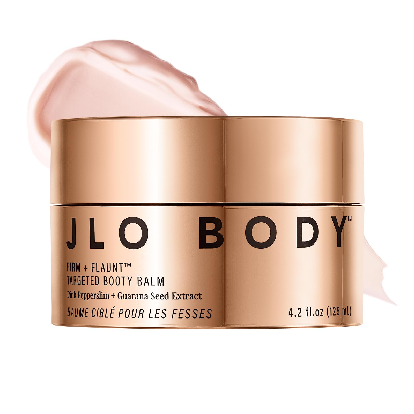 JLO BEAUTY Booty Balm – Skin Firming Cream for Butt, Hips, Thighs & Arms, 4.2 oz