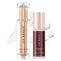 JLO BEAUTY Day & Night Serum Set – Hydrating, Firming & Exfoliating with AHA/BHA, Hyaluronic Acid (1 oz Each) | Travel Size