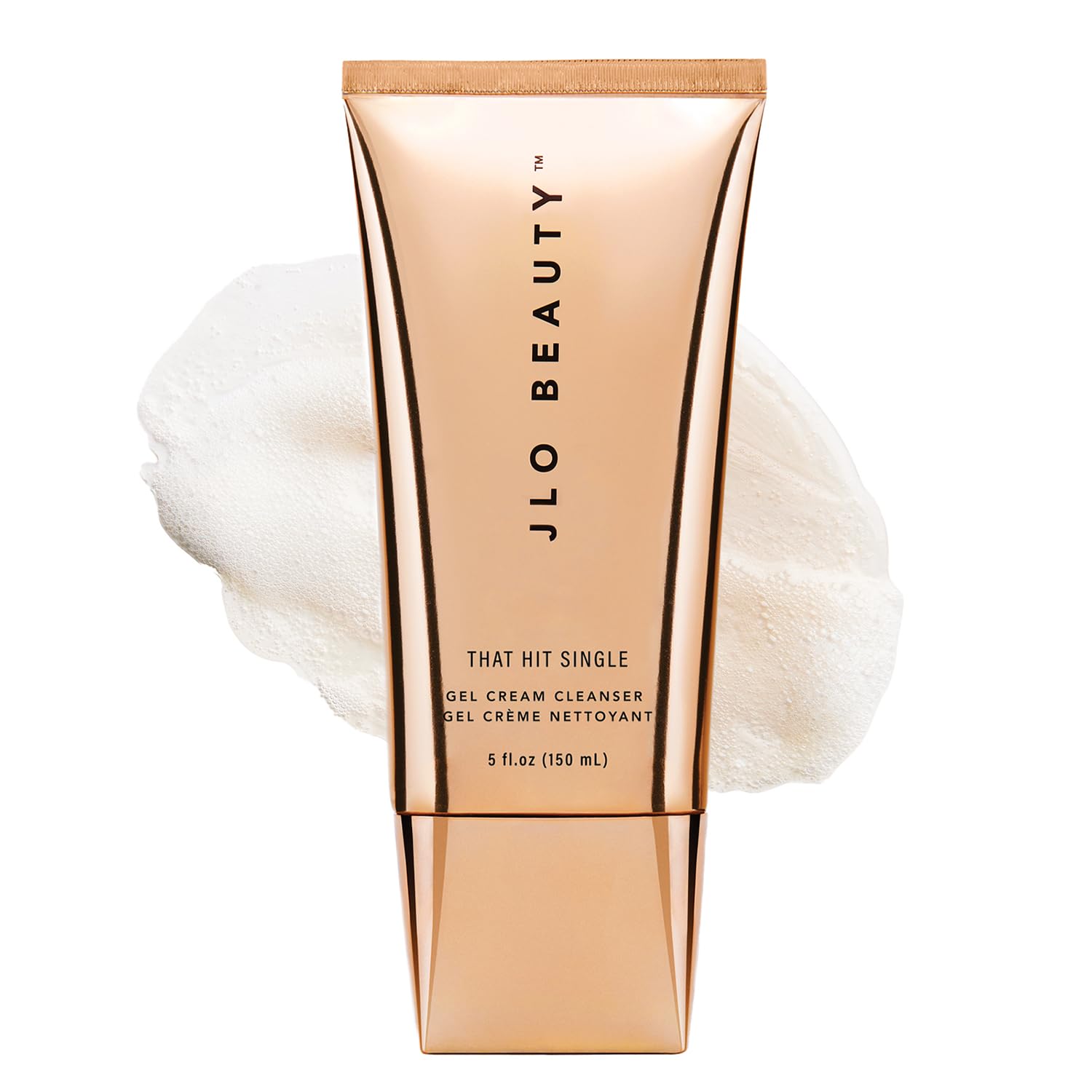 JLO BEAUTY Gel Cream Face Wash – Daily Cleanser & Makeup Remover, Hydrating & Sulfate-Free (5 oz) That Hit Single