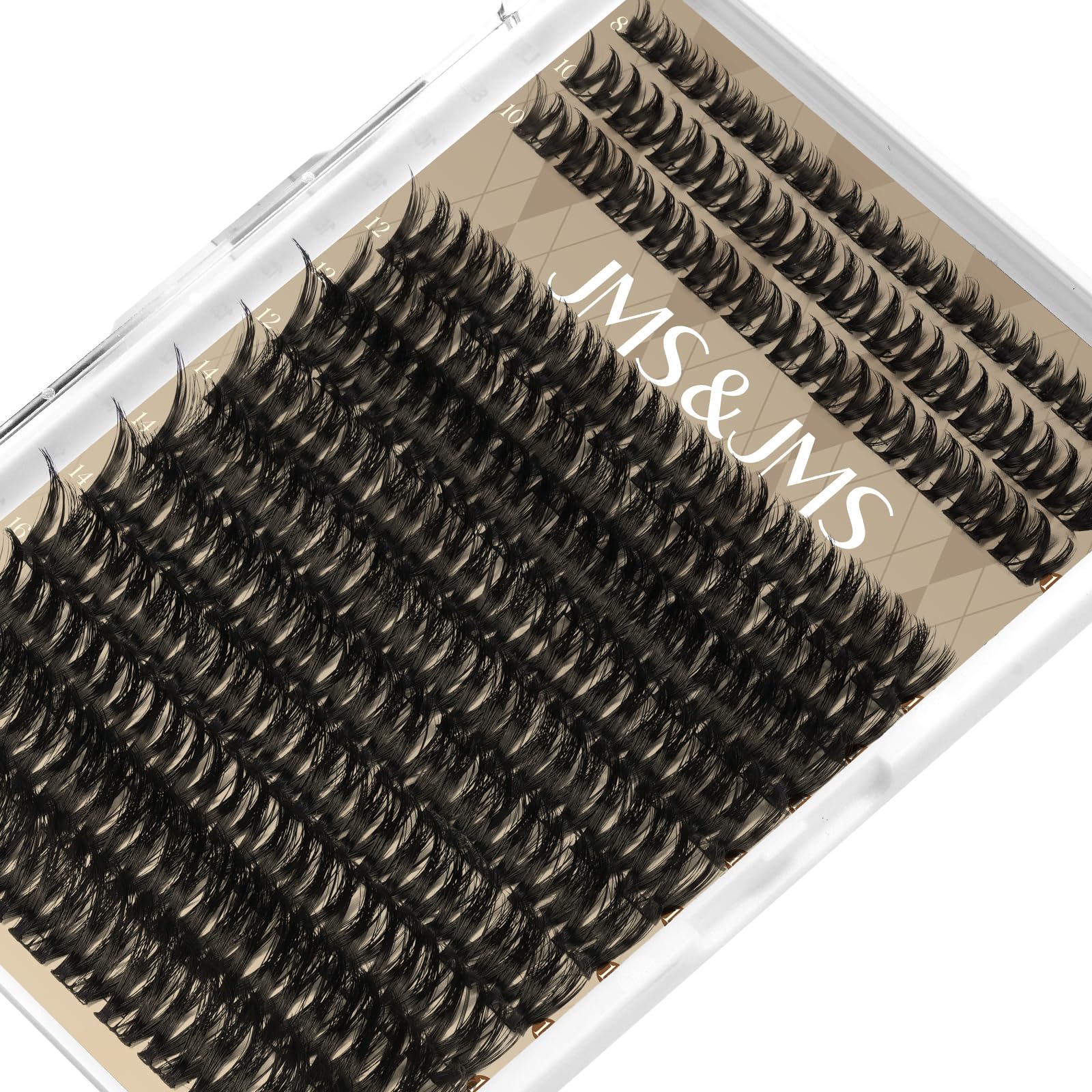 JMS&JMS Flora Lash Extension 156Pcs CC Curl Wispy Clusters