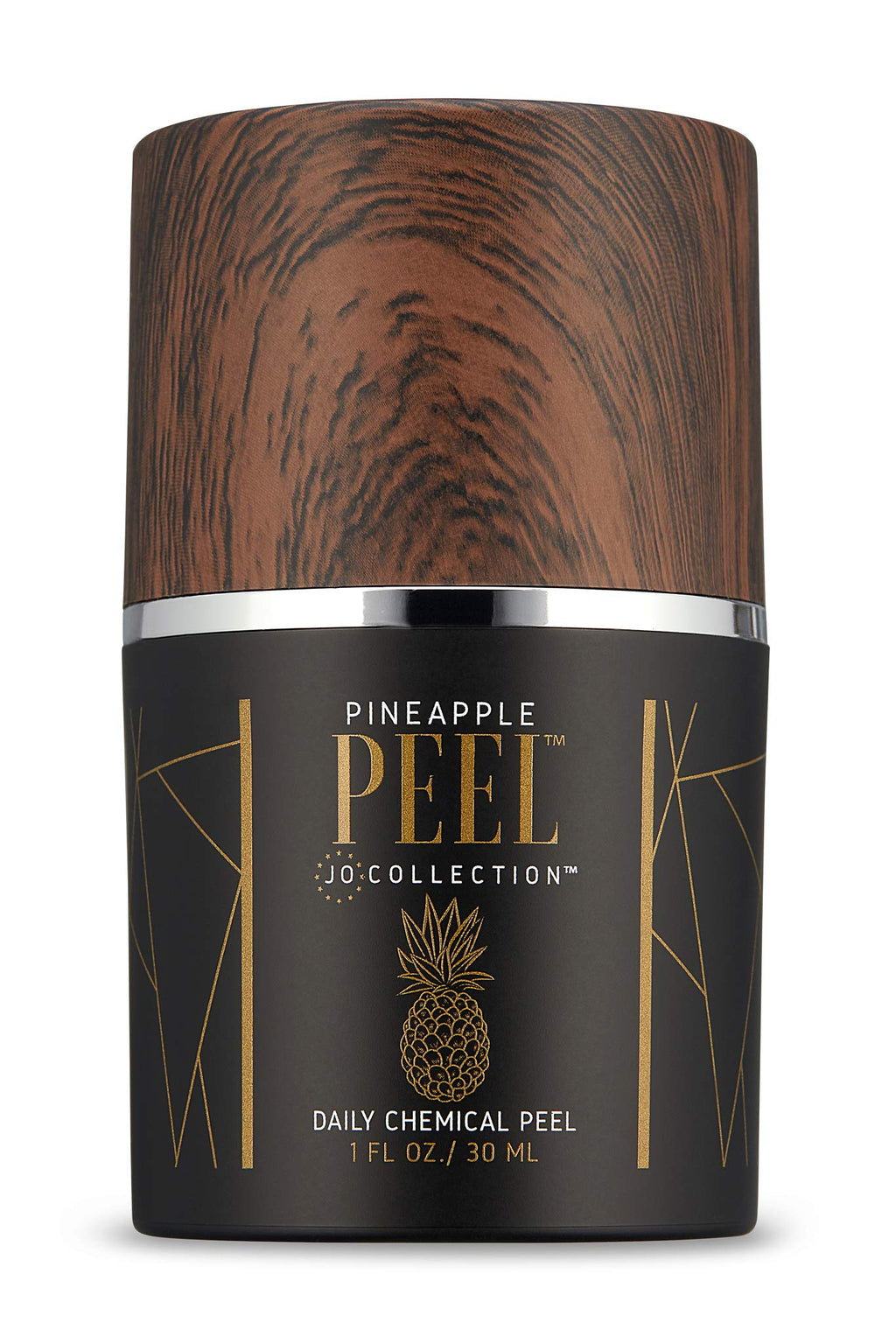 JO COLLECTION Pineapple Peel Leave-On Night Serum – AHA/BHA with Retinol & Salicylic Acid (1 oz)