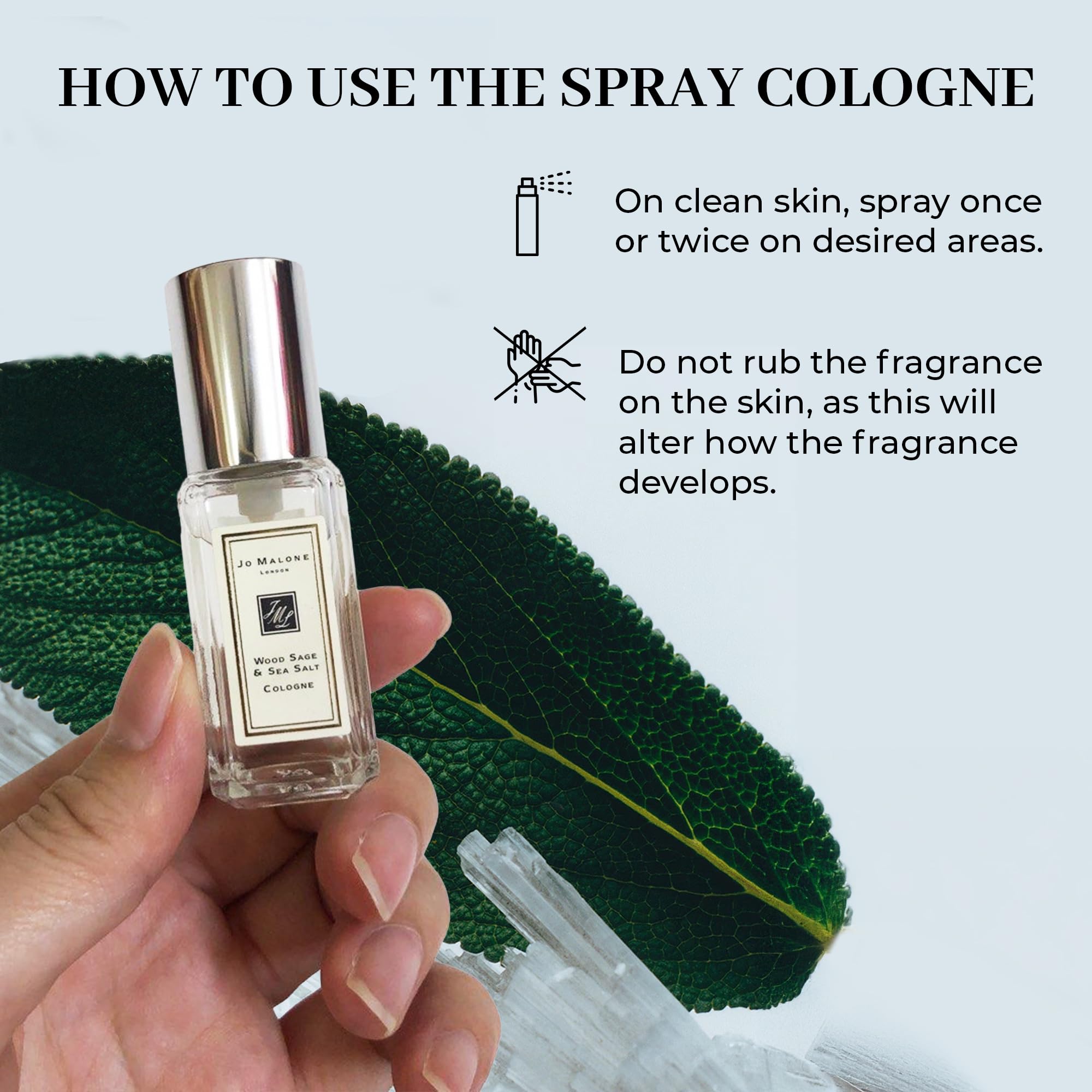 Jo Malone Wood Sage & Sea Salt Deluxe Sample 9ml – Unisex Fragrance with Credit