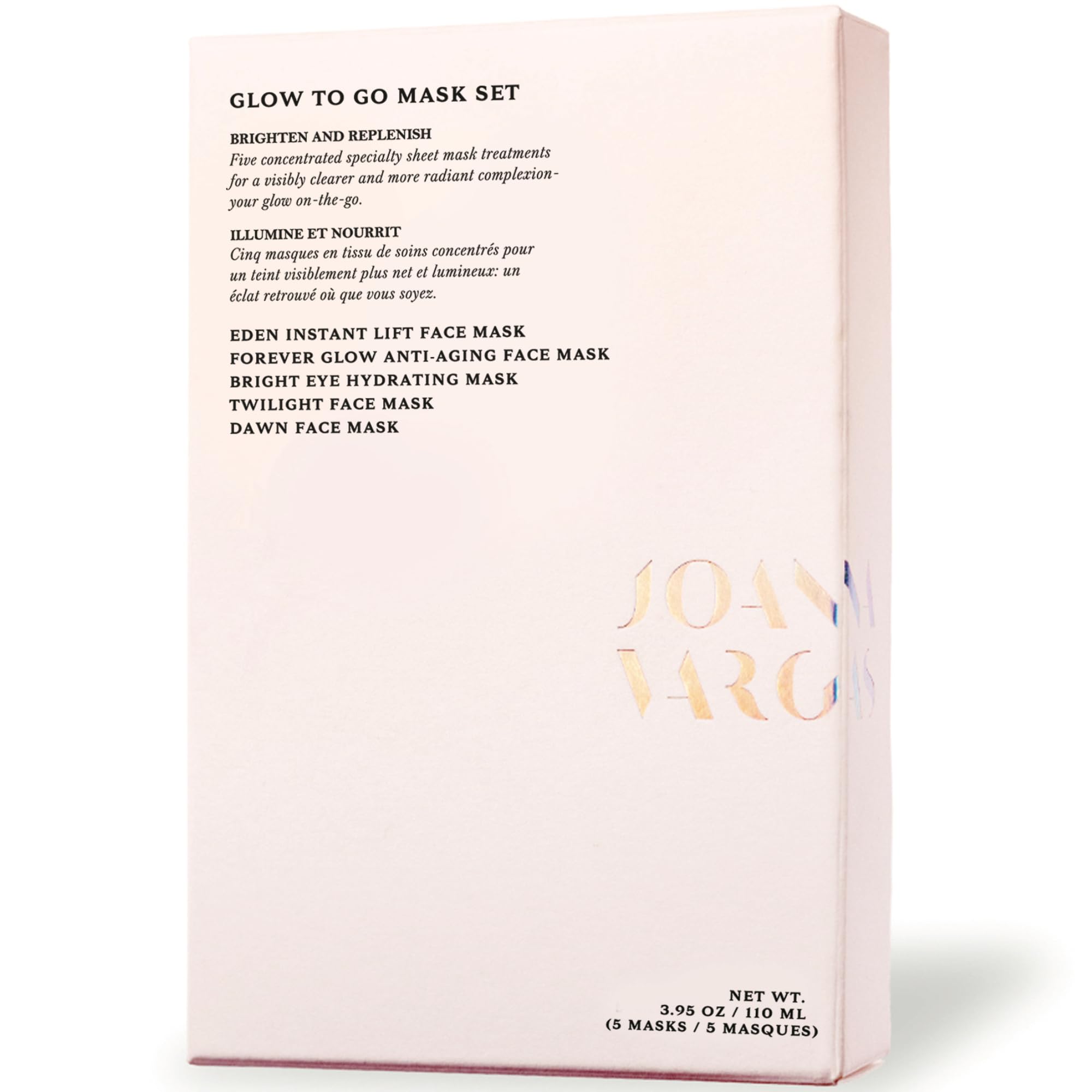 Joanna Vargas Glow To Go: 5 Hydrating Face Masks for Radiant Skin