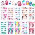 JOAOYO 240 Pieces Kids Fake Nails | Pre-Glued Press-On Nails for Girls