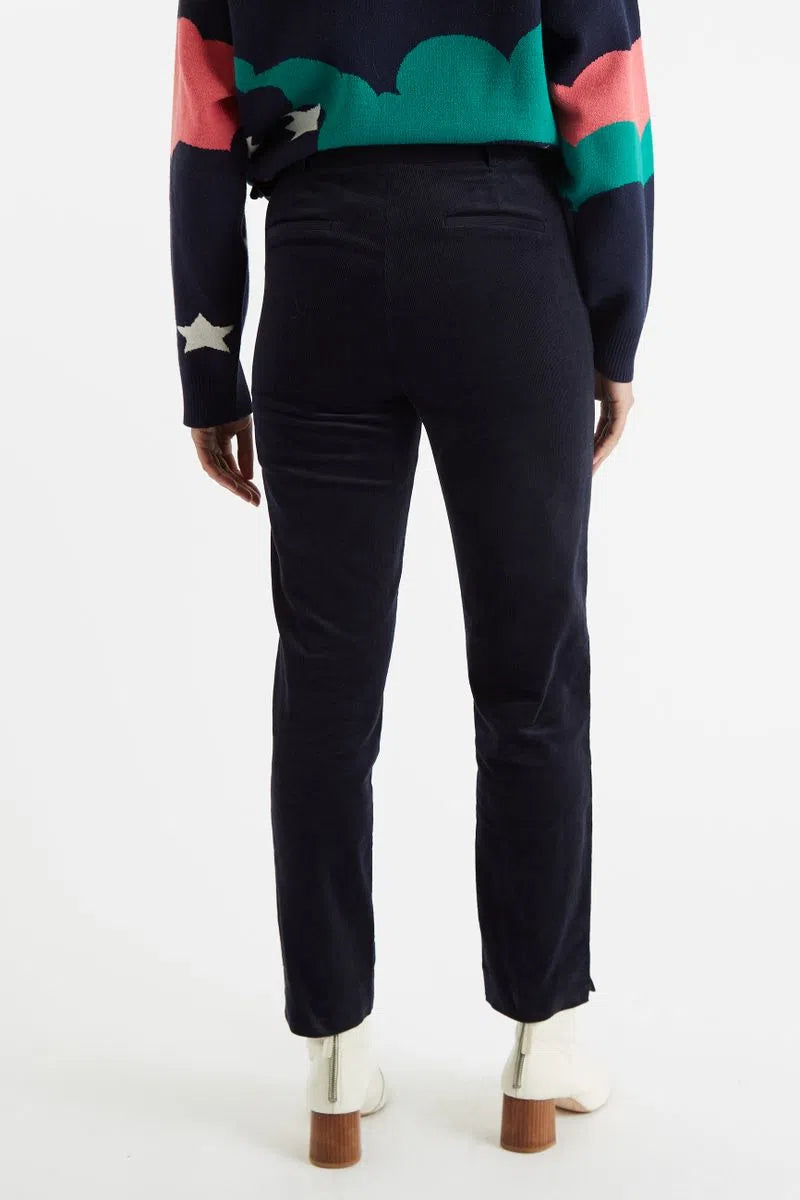 Louche Joele Cord Slim Leg Trouser