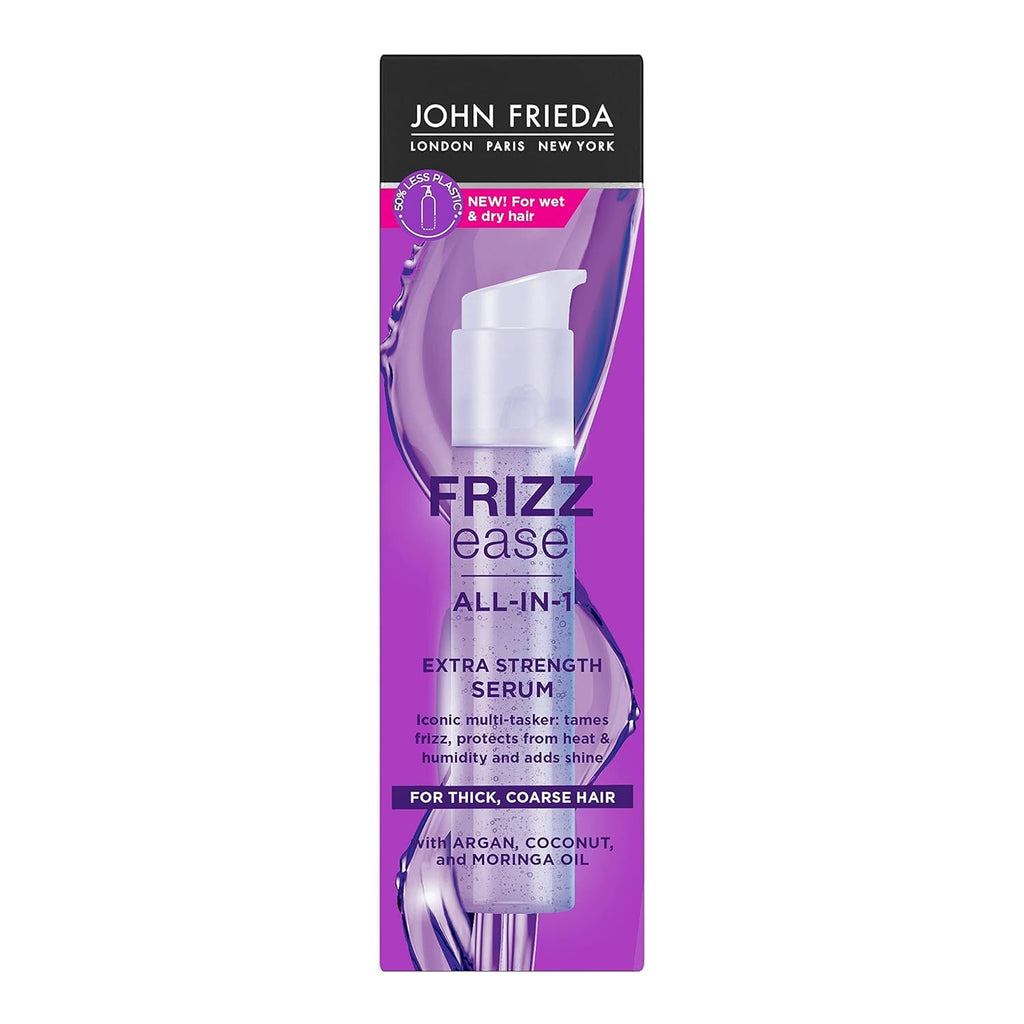 John Frieda Frizz-Ease Extra Strength 6-Effect Serum, 3 x 1.69 oz