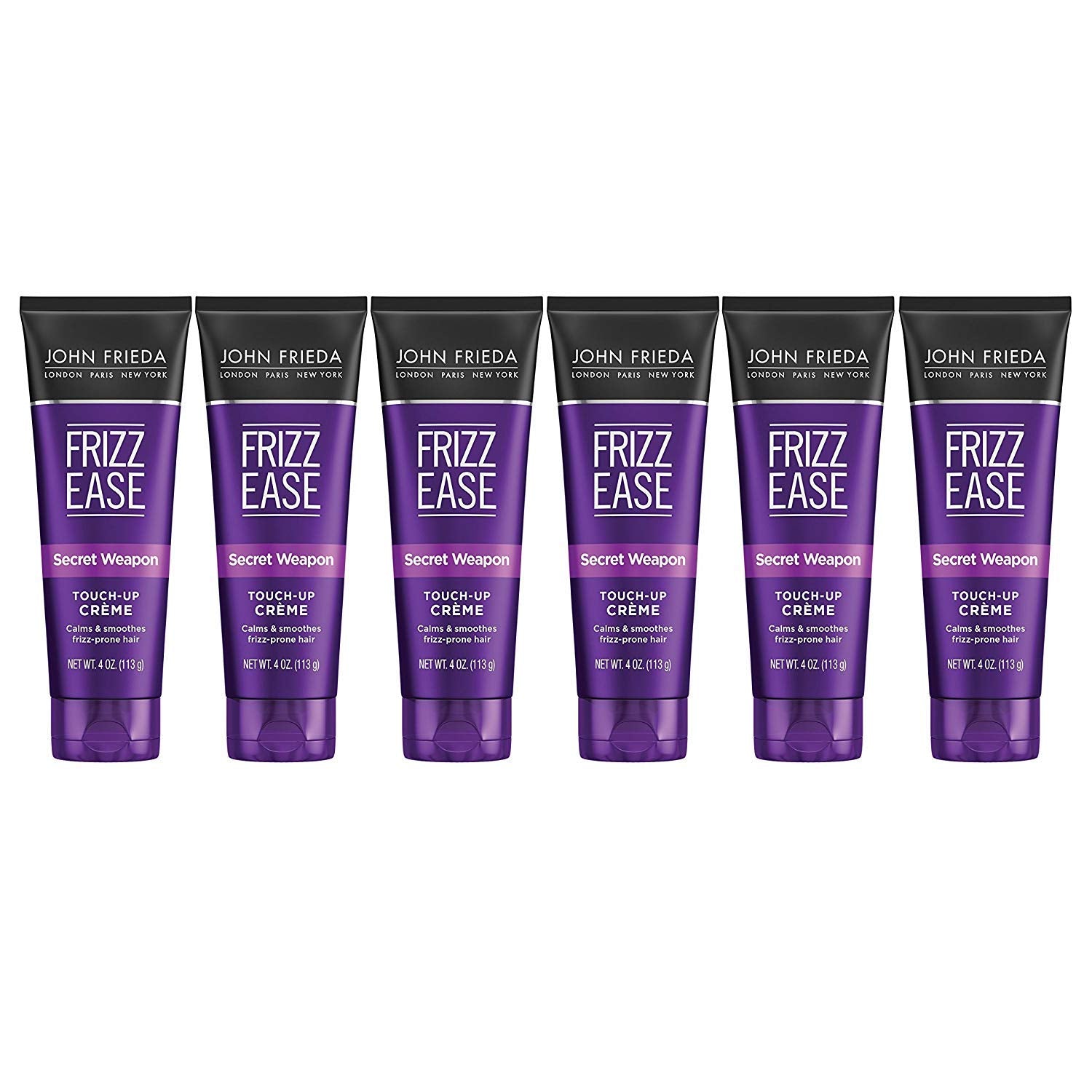 John Frieda Frizz Ease Touch-Up Crème AntiFrizz Finishing Cream — Secret Weapon, 24 oz, Pack of 6