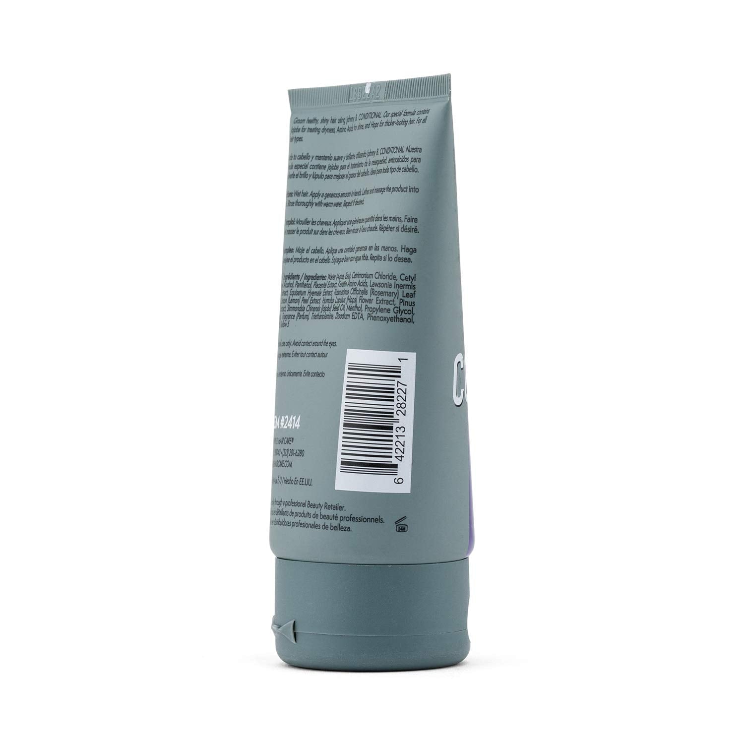 JOHNNY B. Conditional Conditioner 3.3 oz – Pack of 2 | Lightweight, pH-Balancing Hair Care