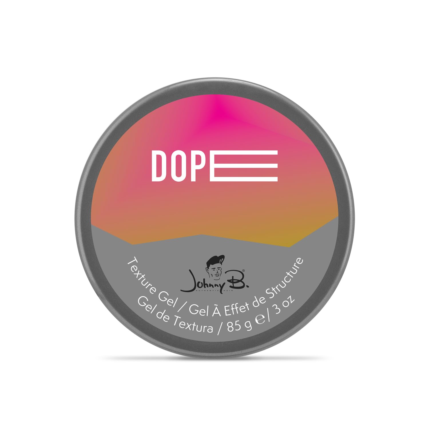 JOHNNY B. Dope Texture Gel — Flexible Hold, No Crunch, Washable