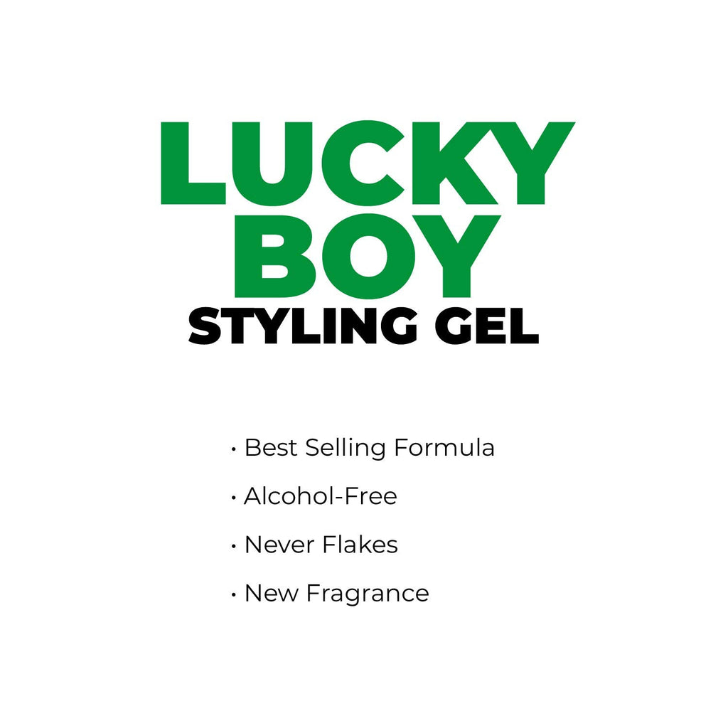 JOHNNY B. Mode Lucky Boy Hair Styling Gel 32 oz – Alcohol-Free
