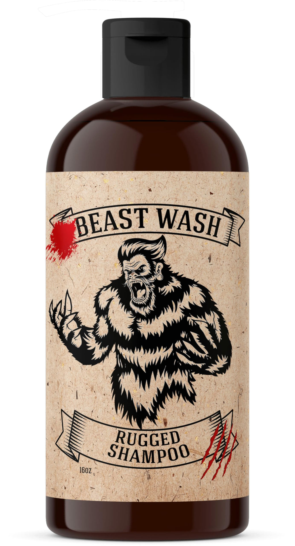 Johnny Slicks Beast Shower Set – Organic Shampoo, Body Wash & Conditioner