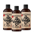 Johnny Slicks Beast Shower Set – Organic Shampoo, Body Wash & Conditioner | Original Scent