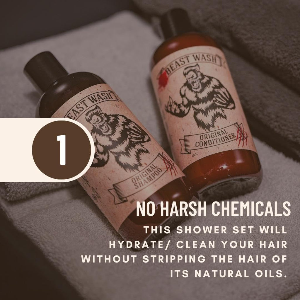 Johnny Slicks Hair Cleaning Kit – Organic Shampoo & Conditioner for Hydrated Hair