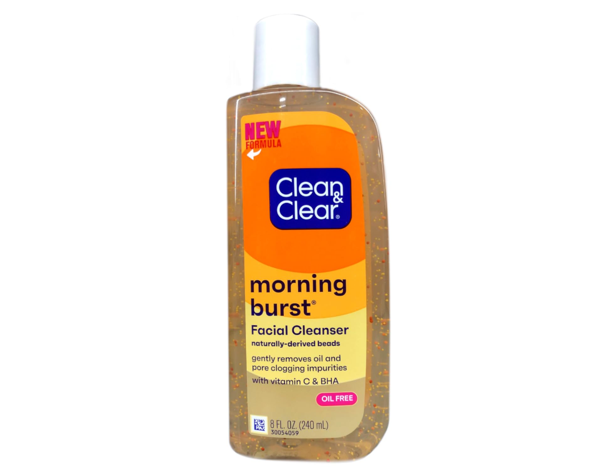 Clean & Clear Morning Burst Oil-Free Facial Cleanser with Vitamin C & Ginseng – 3 Pack, 8 oz