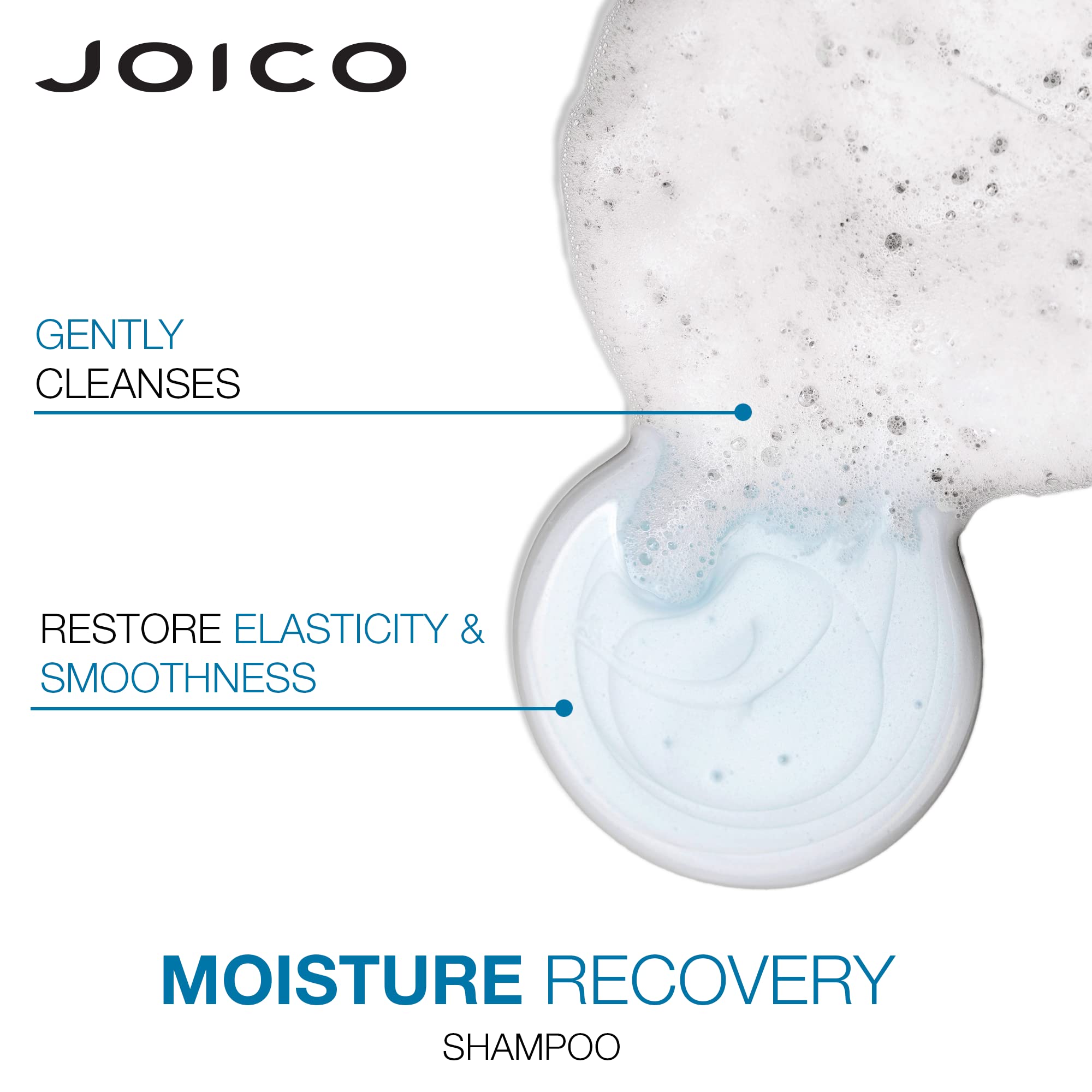 Joico Moisture Recovery Shampoo & Conditioner Set | Replenish Loss Moisture for Thick, Coarse & Dry Hair