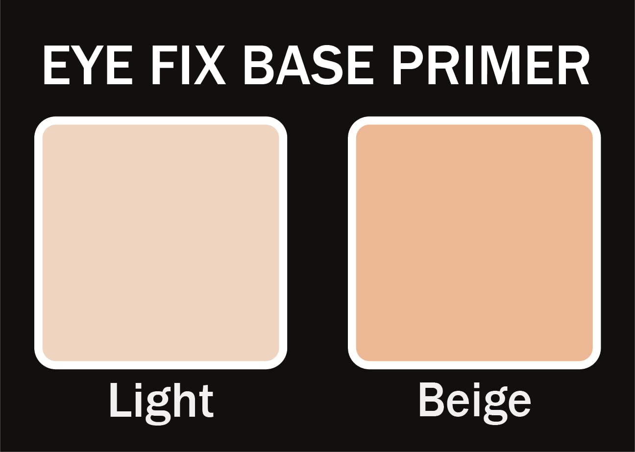 JOLIE Eye Shadow Fix - Creme Eye Lid Primer, Smudgeproof Base, Long-Wear (Light) - Updated Packaging