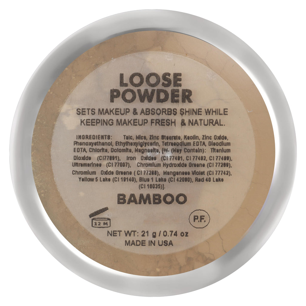 Jolie Micro-Fine Ultra Smooth Loose Setting Powder 21g – Bamboo | Natural Finish & Shine Control