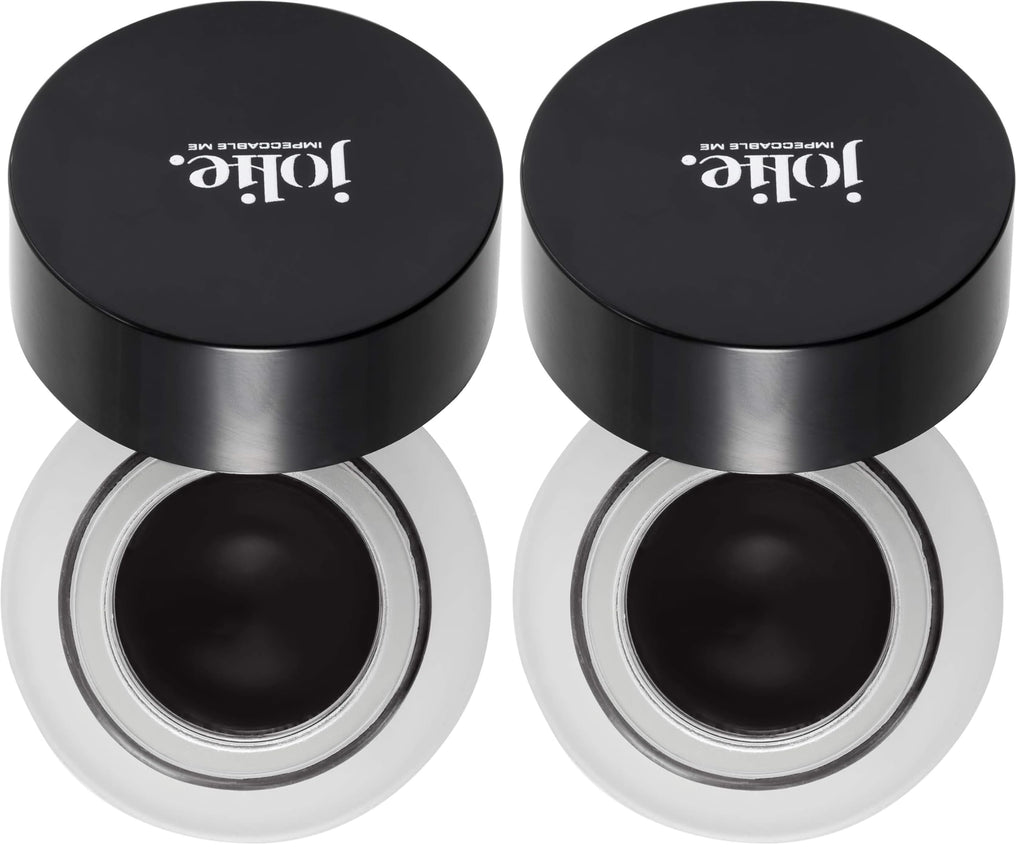 Jolie Long-Wear Luxe Creme Gel Eyeliner Pot — Onyx Black (Pack of 2) | Impeccable Me