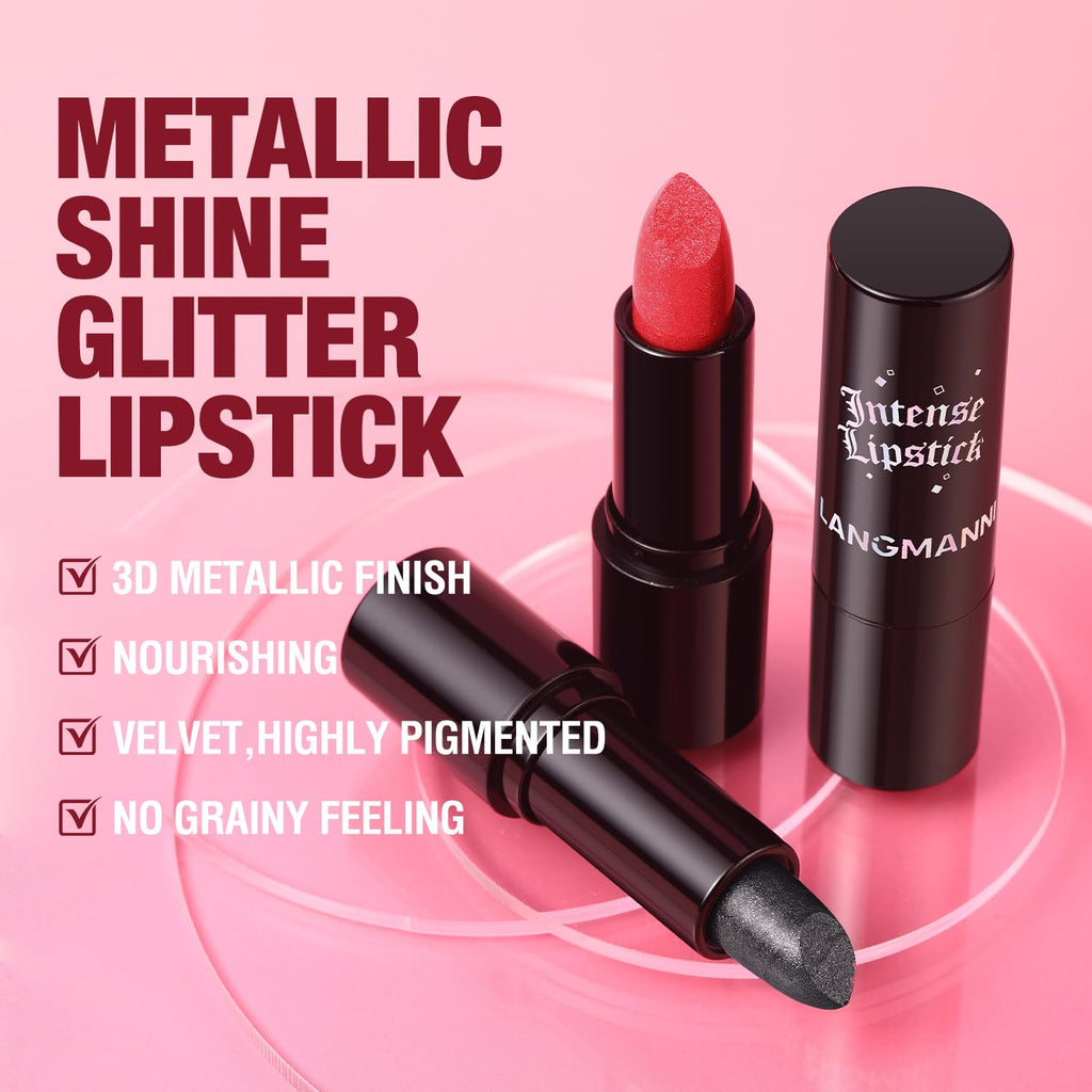 Jolilab Sparkling Lip Gloss – Long-Lasting Waterproof Glitter Lip Gloss for Women