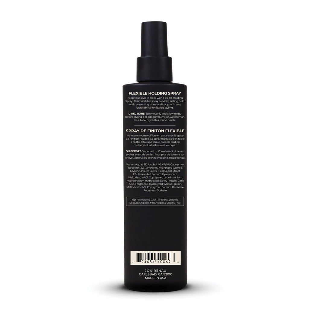 Jon Renau Flexible Holding Spray — Buildable Hold for Human Hair & Synthetic Wigs (Paraben & Sulfate Free)