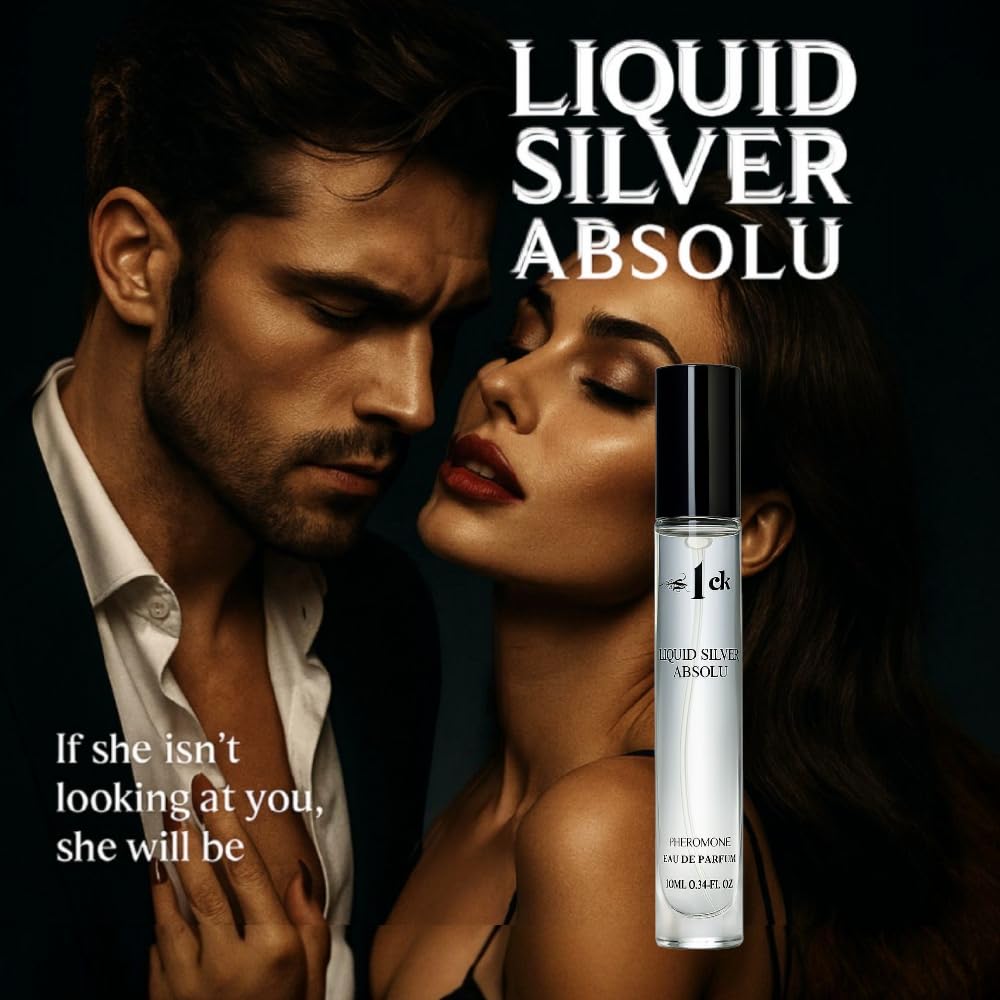 Jonny Truelove S1CK Liquid Silver Absolu – 3x Aged Pheromone Cologne for Men (USA-Made)