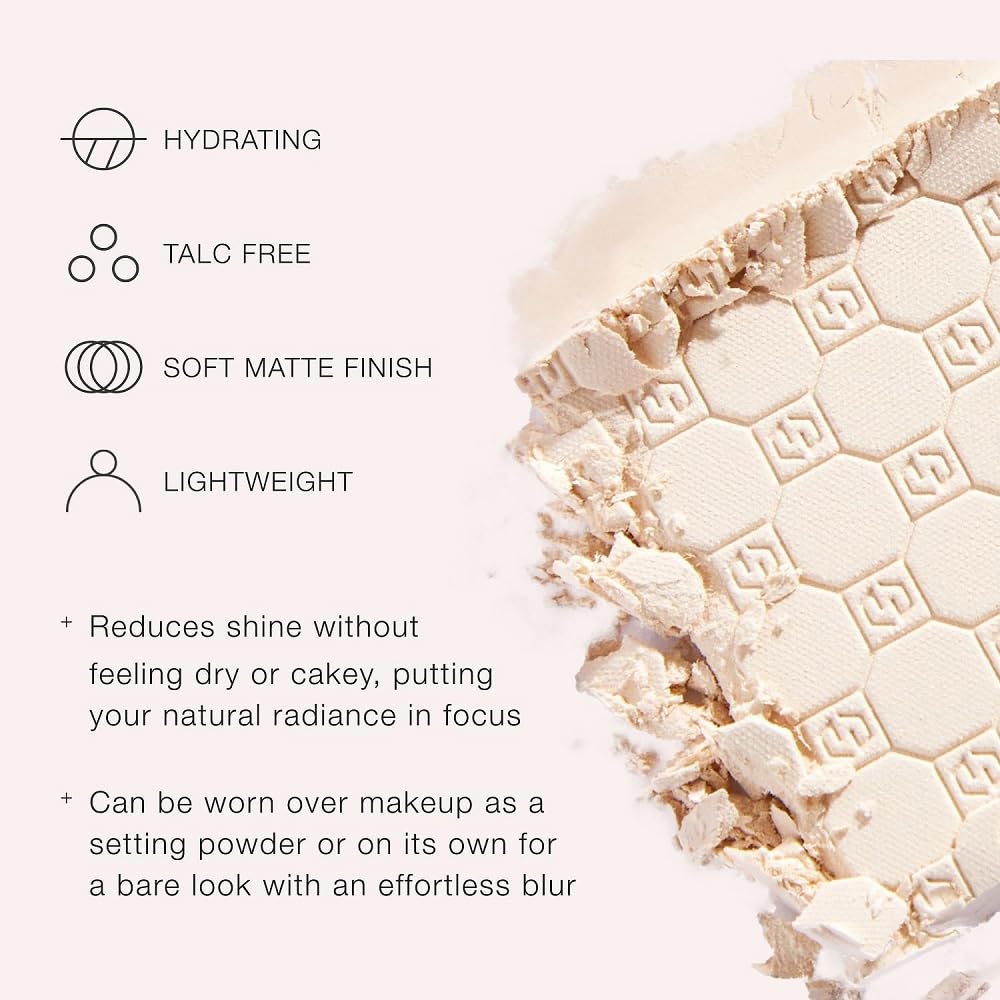 Jouer Soft Focus Hydrate & Setting Powder — Translucent Matte Finish for Blurred Pores and Fine Lines