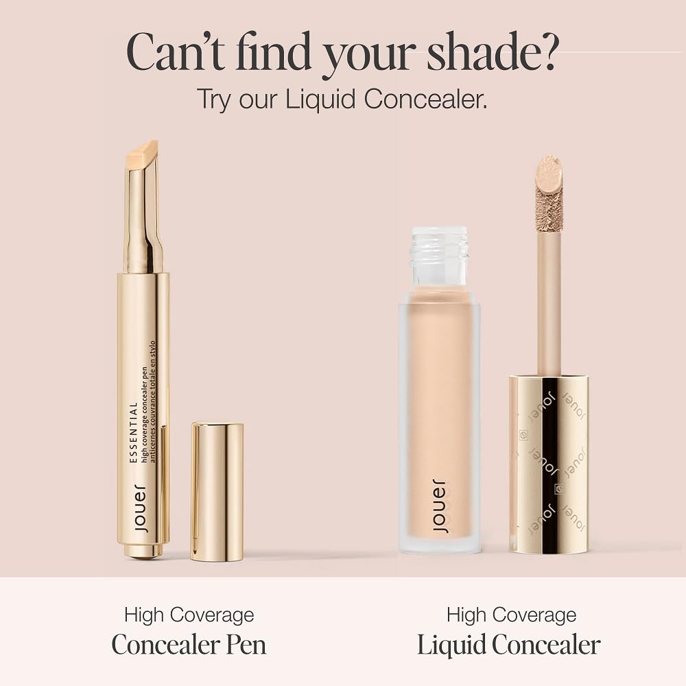 Jouer Essential High Coverage Concealer Pen – Honey | Full Coverage Concealer