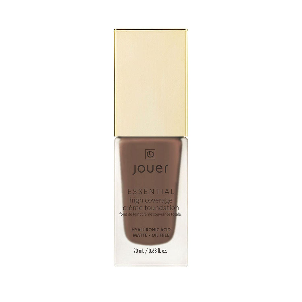 Jouer Essential High Coverage Crème Foundation – 50 Shades for All Skin Tones | Clean, Vegan & Cruelty-Free