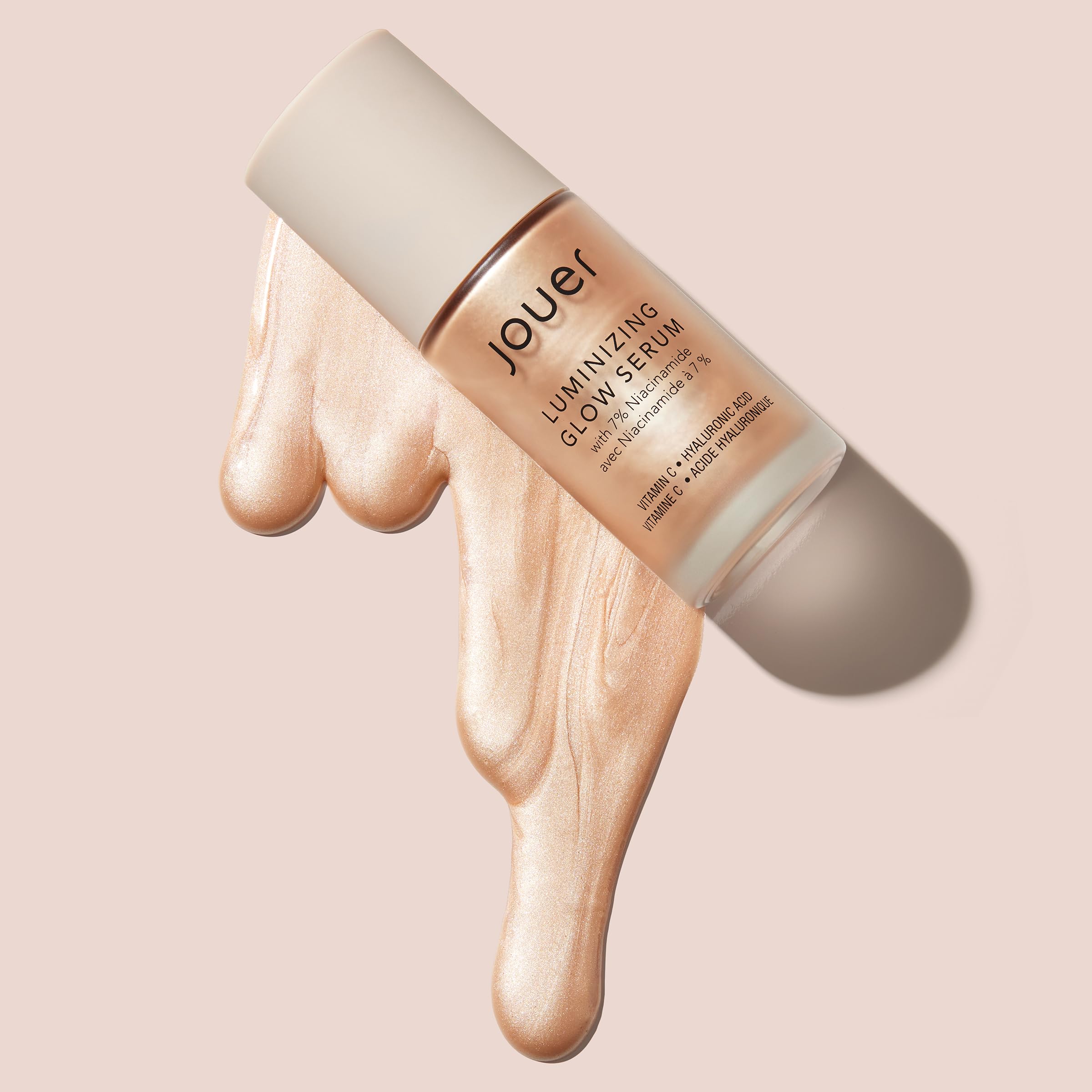 Jouer Luminizing Glow Drops for Face – Dewy Serum with Niacinamide, Hyaluronic Acid & Glycerin