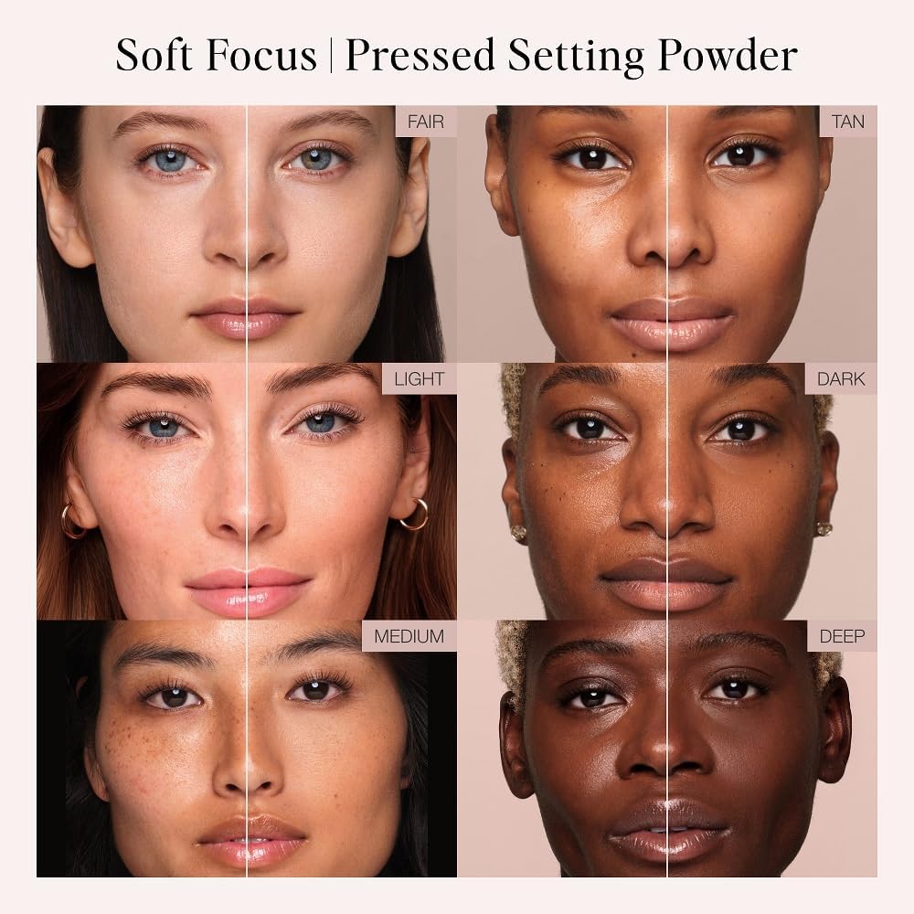 Jouer Soft Focus Hydrate & Setting Powder — Translucent Matte Finish for Blurred Pores and Fine Lines